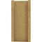 Ekena Millwork 7 1/2-in W x 16-in D x 16-in H Balboa Block Rough Cedar Woodgrain TimberThane Outlooker, Primed Tan OUTUR075X16X16BOA44RCPR - alternate 4